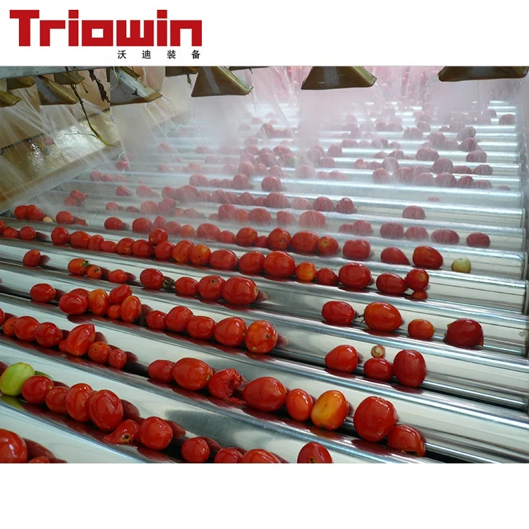 High quality full automatic tomato concentrate paste production machine processing plant  price for sale china