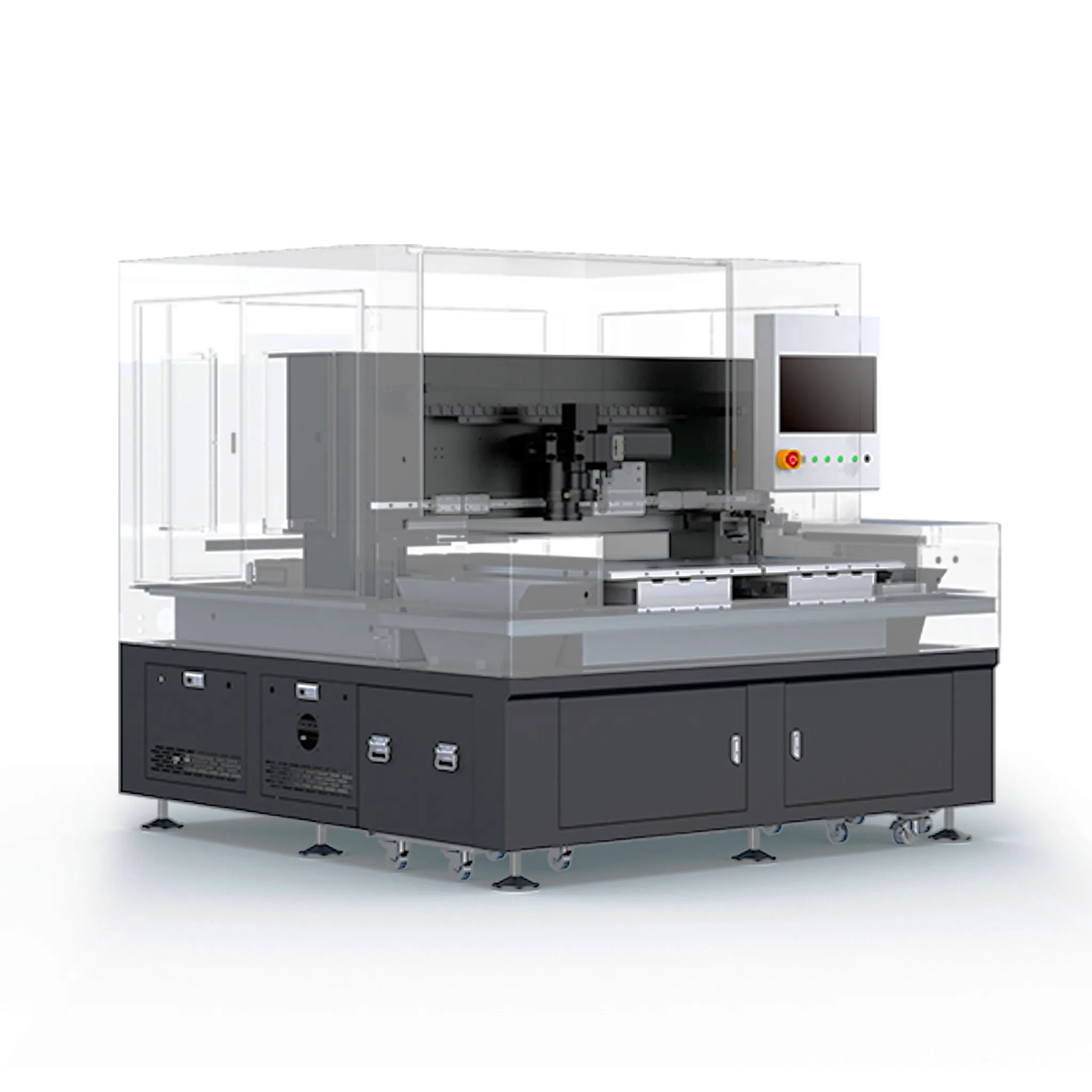High-Precision Glass Laser Cutting Machine for Sunglasses and Mirror Cutting  25mm Thickness 0.01mm Accuracy