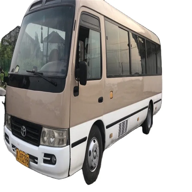 Подержанный автобус Toyota Coaster 30 сидений автобусный грузовик toyota