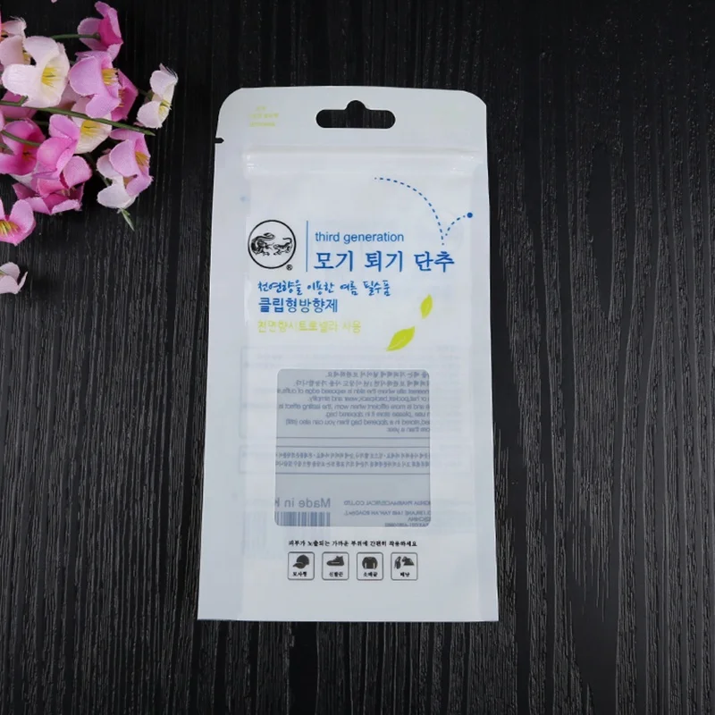 custom transparent plastic pvc  watch bands zip lock bag for strap watches portable travel zipper packaging bags