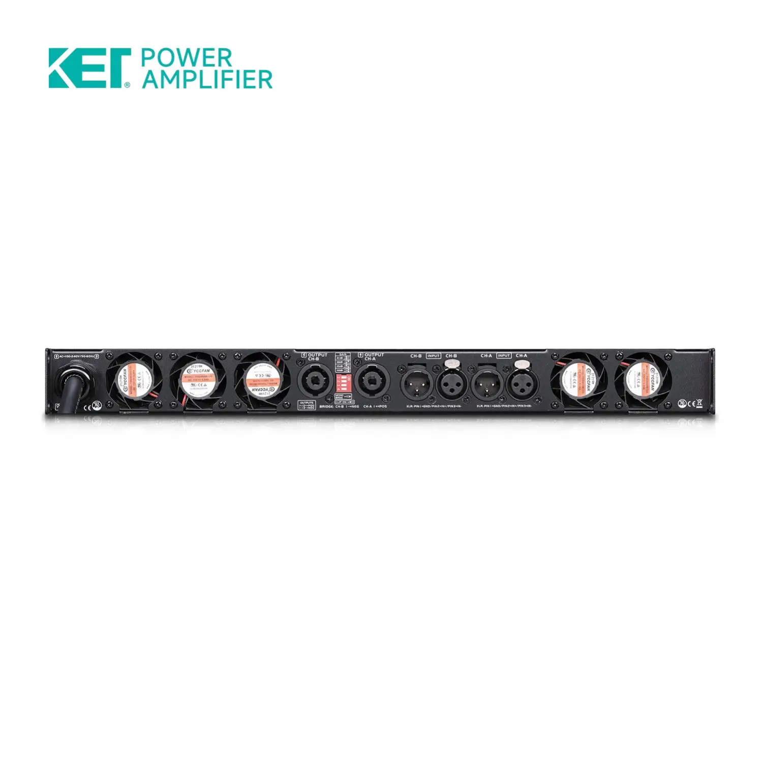 KET Hot Sell Best Dj Sound System New Design OEM Audio Power Amplifier Audio Module