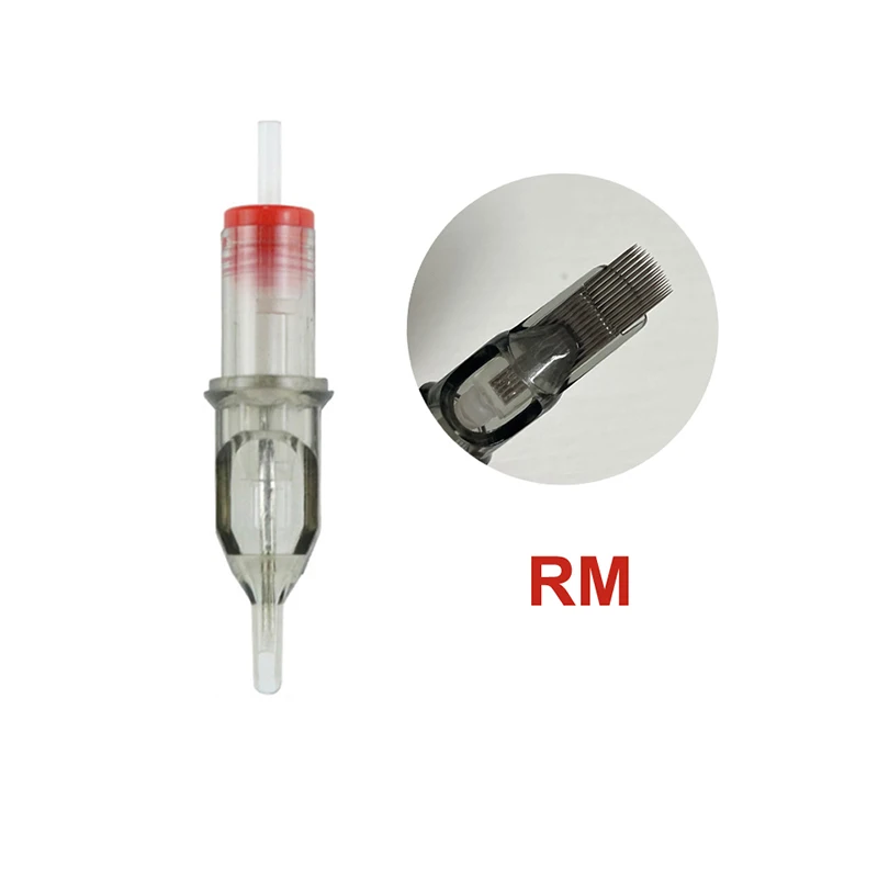 OEM Sterilized Round Liner Tattoo Cartridge Needles For Permanent Makeup Lip Eyebrow tattoo machine pen