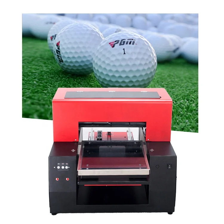 Small size A3 digital machine for printing mug/pen/golf ball UV Flat Bed Printer
