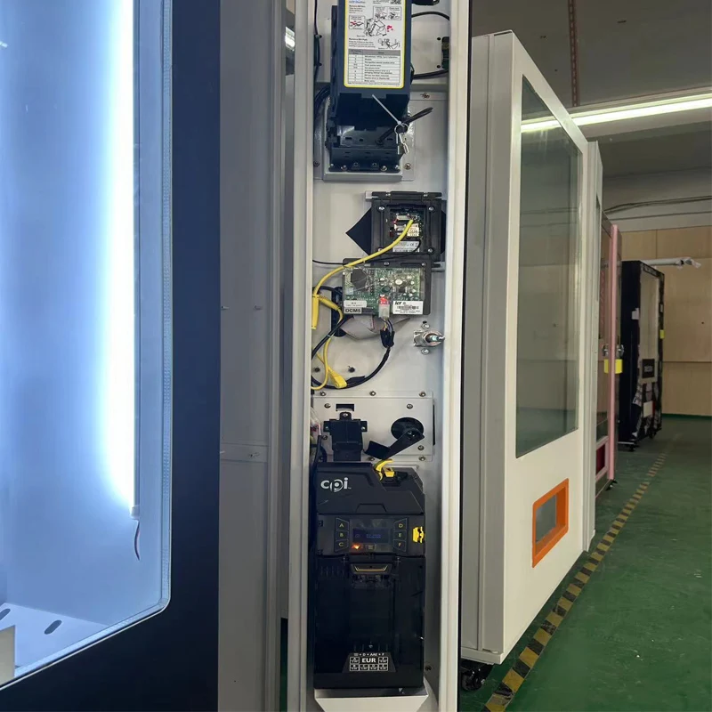 German Cold Drink Dispensers Age Fully Automatic Vending Machine