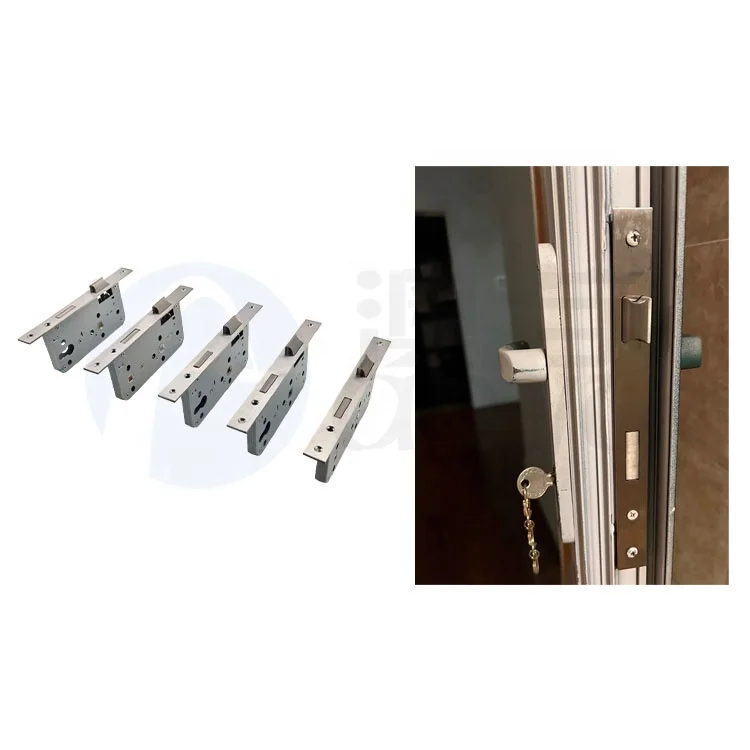 Modern Stainless Steel Mortise Lock Accessory Thickened Indoor Security Door Lock Accessories