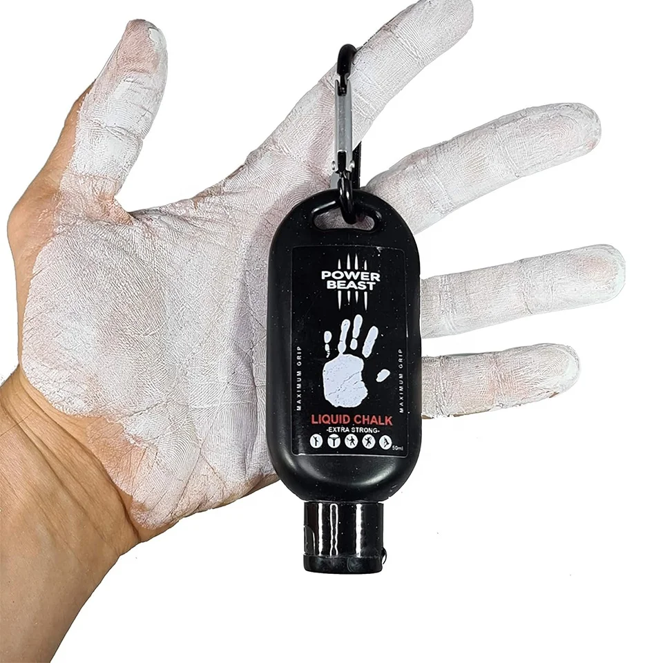 new top sale 2025 custom label Liquid Gym Chalk Gym Weightlifting Hand Grip Colorful Magnesia Carbonate Chalk