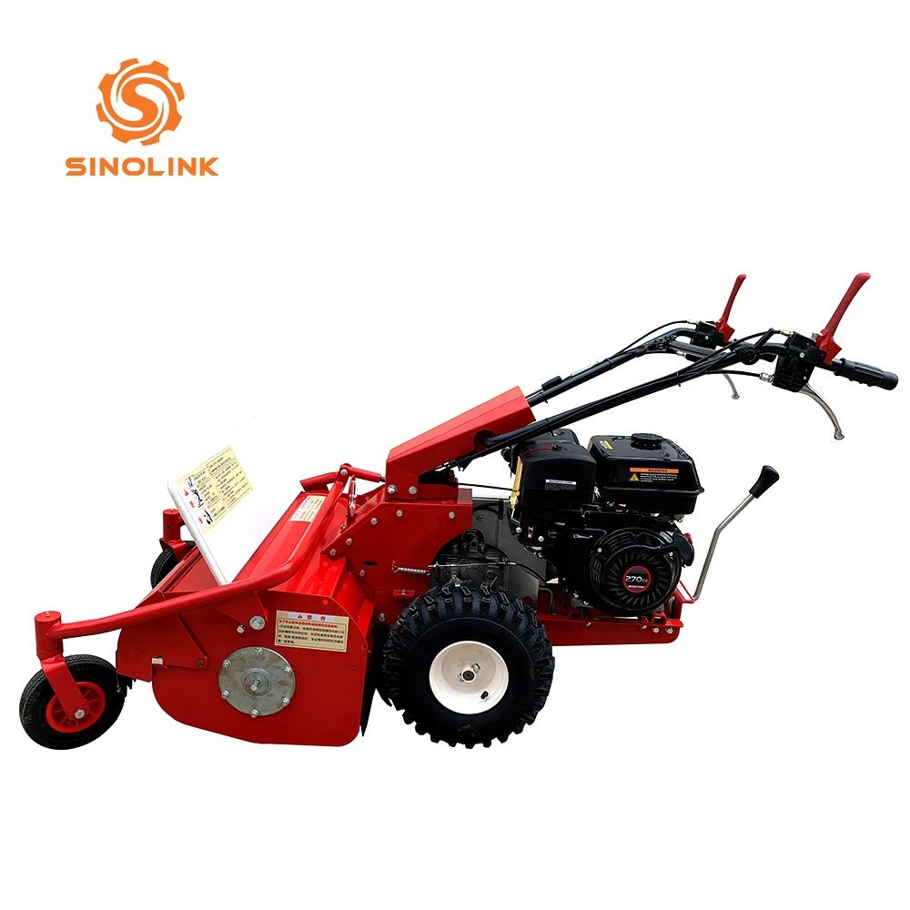 Mower LK0680L with universal wheels that can rotate 360 degrees