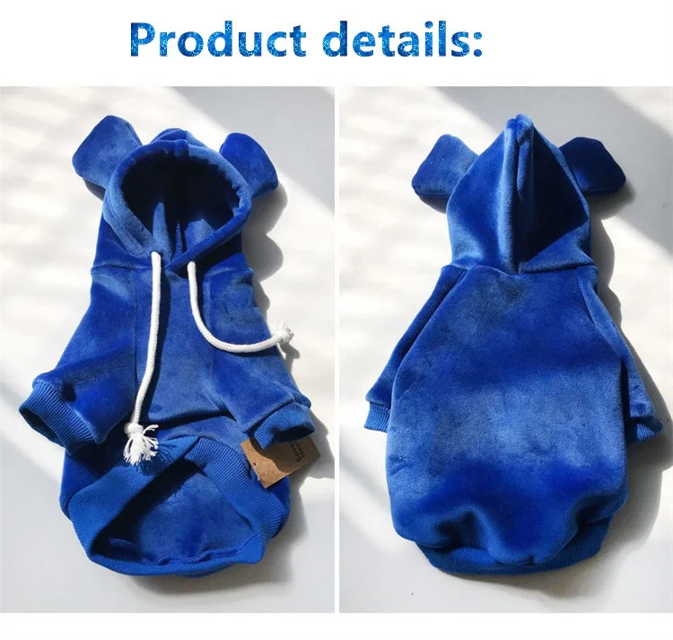 Luxury matching dog and owner clothes warm Autumn Winter dog apparel fashion chic velvet matching dog and owner clothes