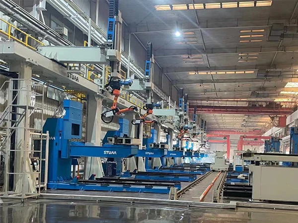 Industrial robotic mig welding robot workstation station automatic welding production line