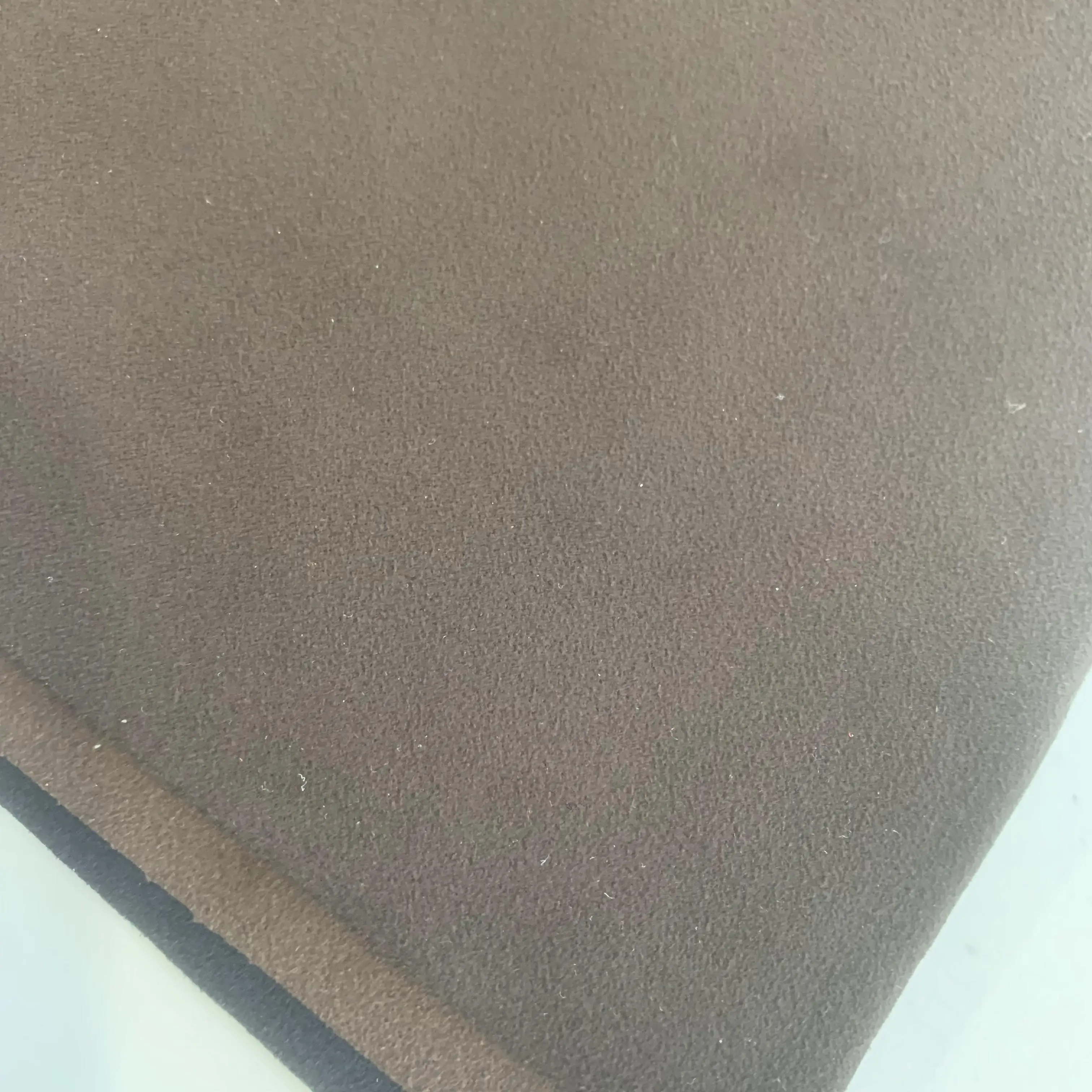 top quality double color microfiber suede leather for car interiors