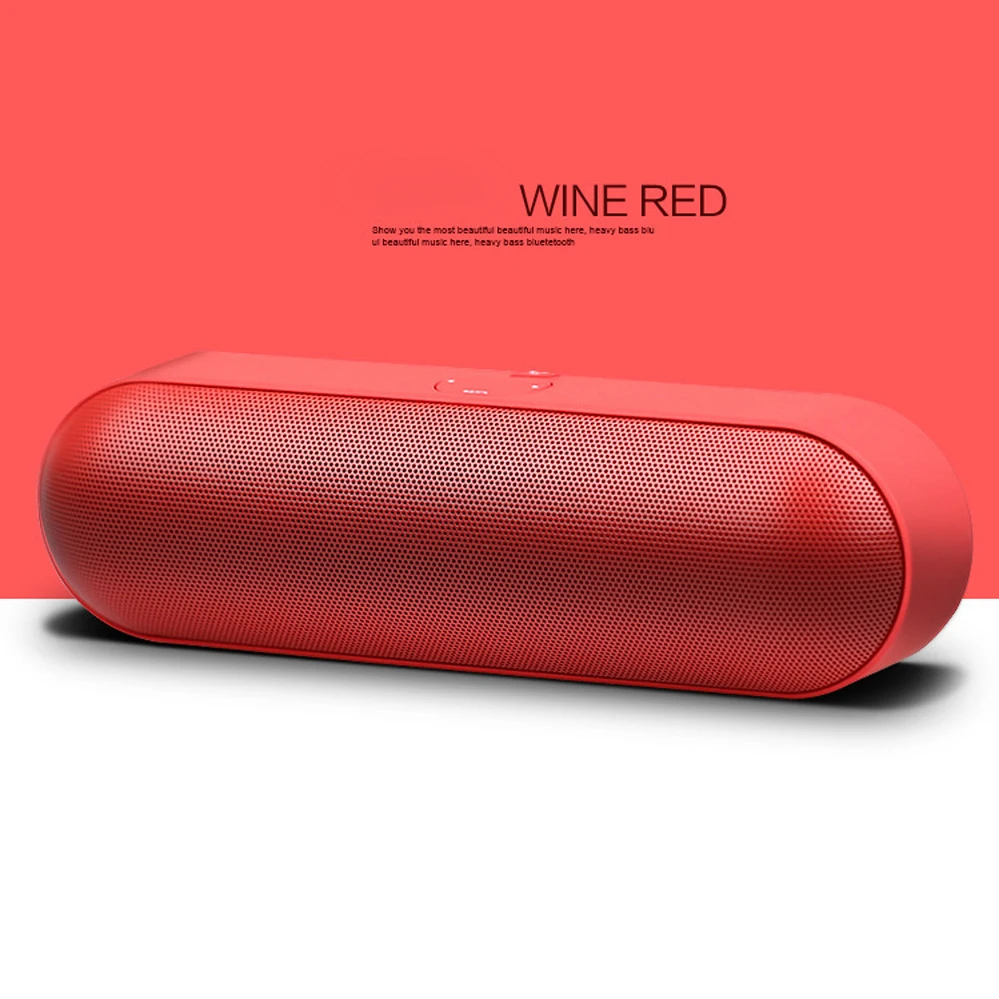 China Subwoofers High Quality Sound Slim Portable High Sound Quality Wireless Speaker