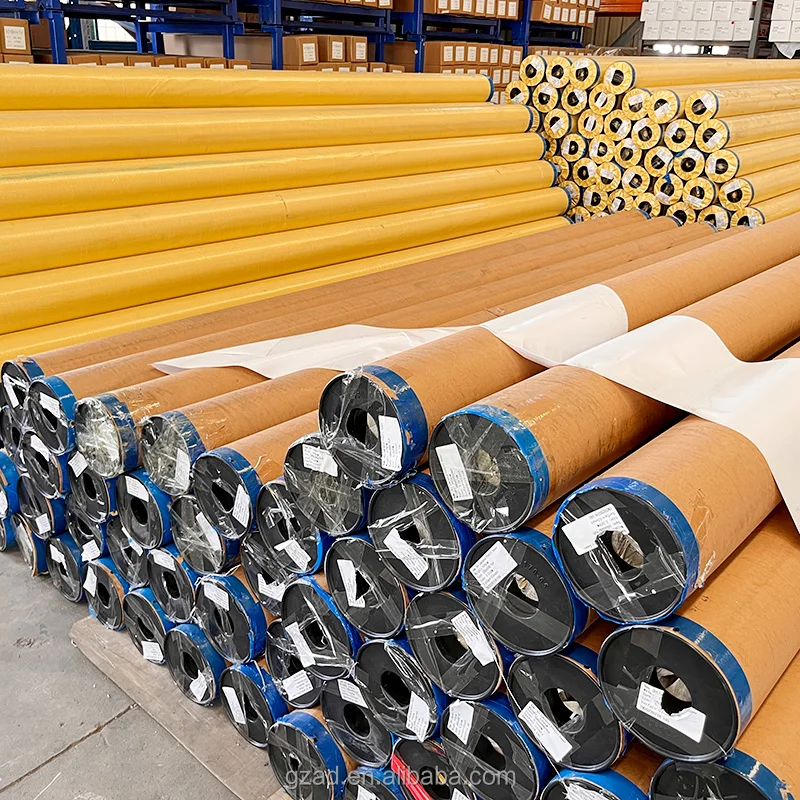 Wholesale 440gsm New Glossy PVC Flex Banner Factory Price Plain Brown Flex Banner Poster Materials