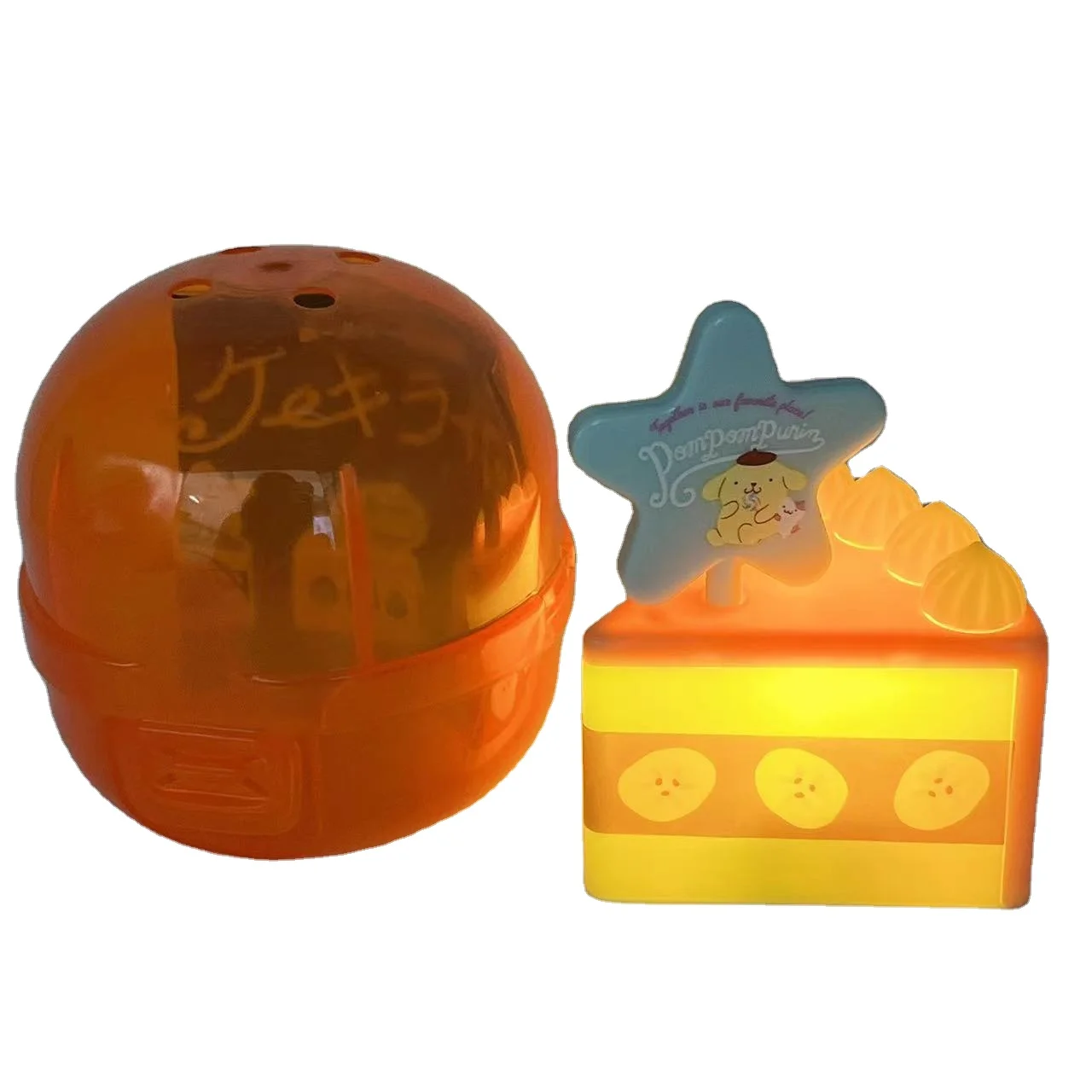 Authentic, Sanrio cut cupcakes, light-bulb twist, Tamakatsura dog melody dessert, decorations