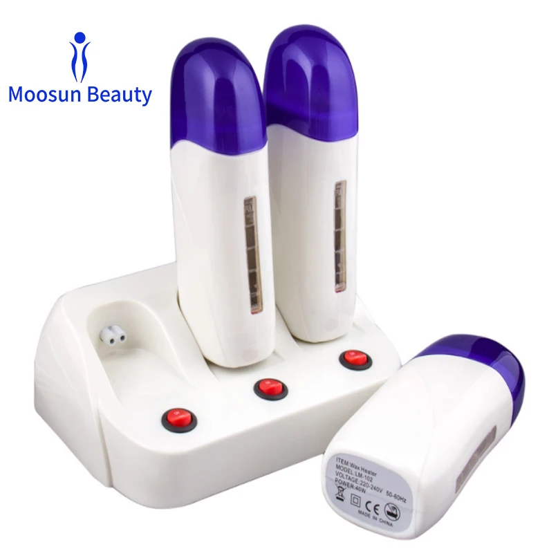 Белый депиляционный обогреватель с двойным воском оптом/депиляционный восковой обогреватель/восковой для удаления волос