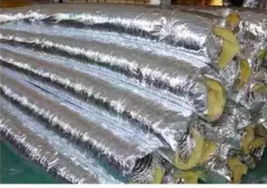 waterproof tape Cold HVAC Duct Pipe kitchen PET Composite Aluminum foil tape Air Duct Tape for seaming against moisture