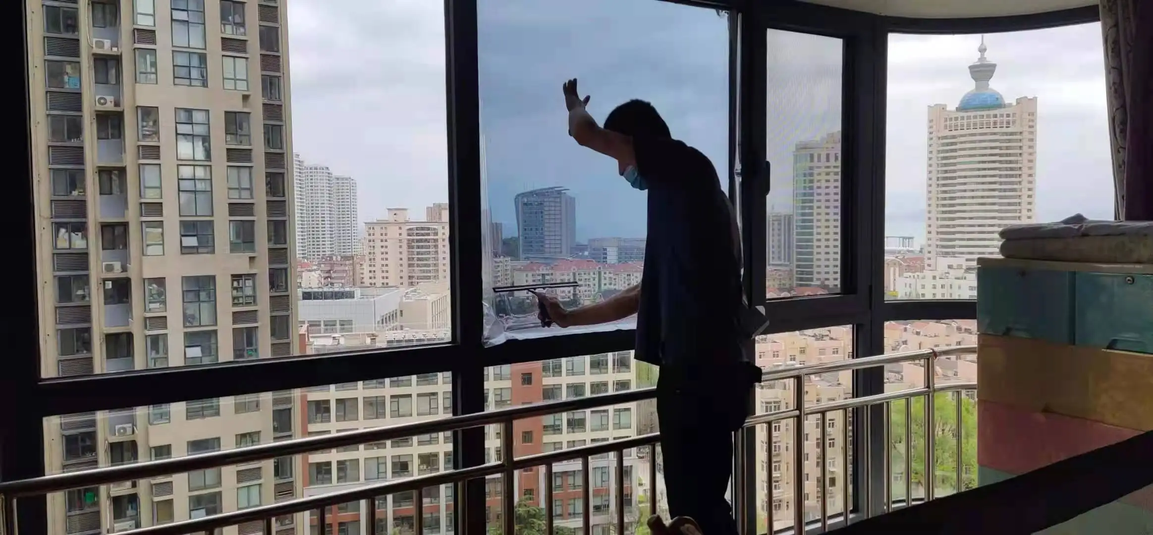 VLT15% decorative protective glass stained mirror film sun control window film