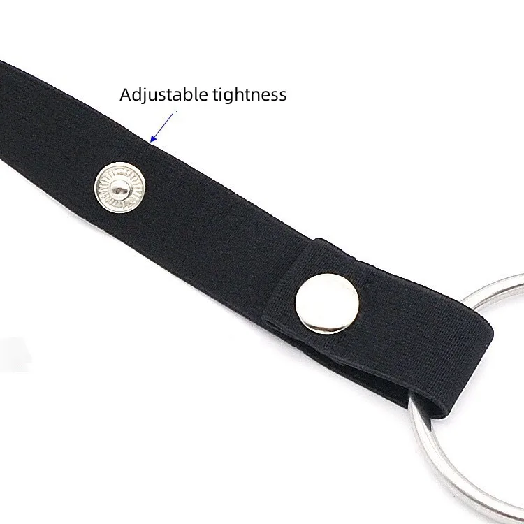 niloang elastic belt male chastity auxiliary belt adjustable rope scrotum ring underwear adult sex toys wholesale