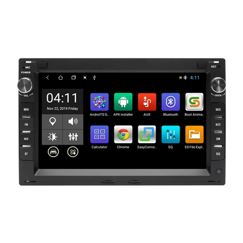 2+32G 7inch Carplay Car Radio Multimedia Player Android 11 For VW PASSAT B5 MK4 MK5 SHARAN Jetta Bora Polo TRANSPORT T5 CITI CHI
