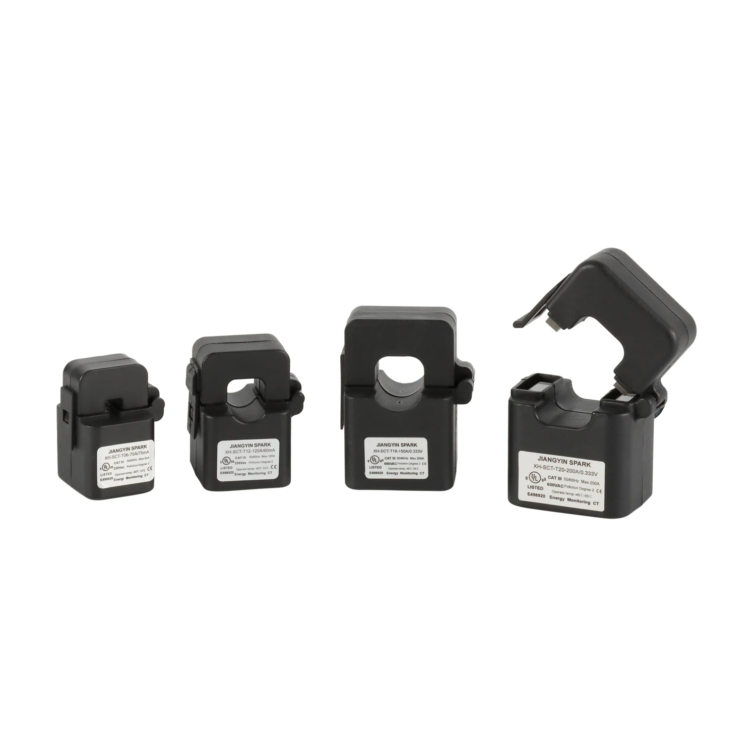 Hot sale Low voltage Split Core CT Wireless busbar Power Supply DC Current Transformer