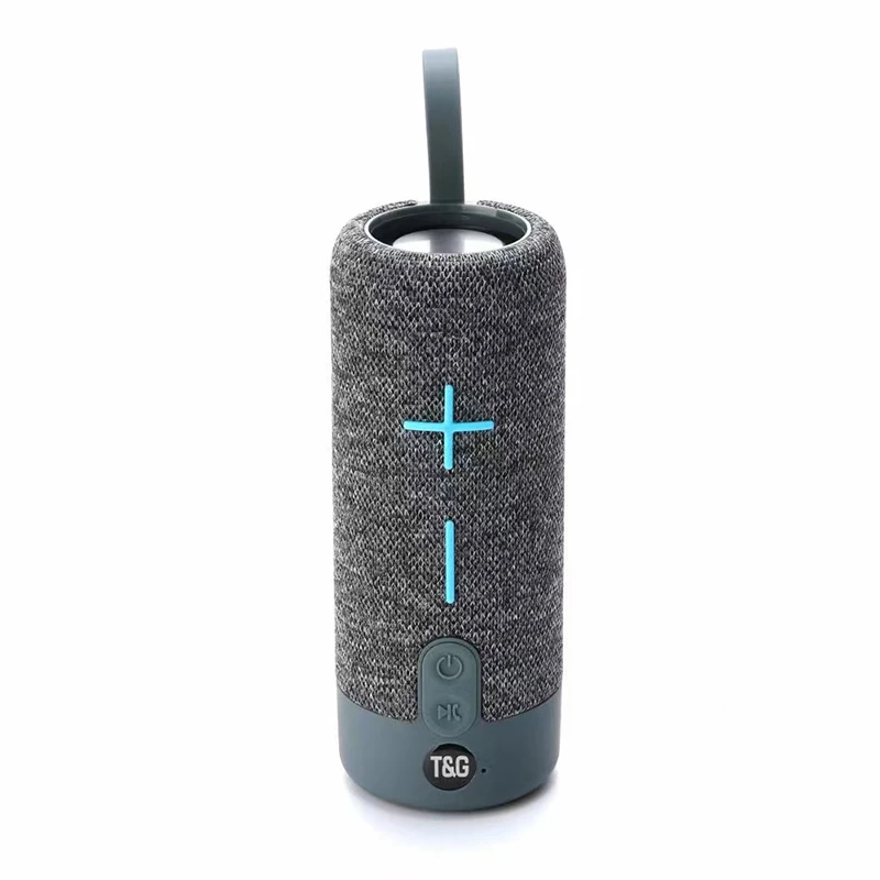 TG619 New Fabric Portable Speaker Blue tooth Wireless Bass Subwoofer Waterproof Outdoor SpeakerS Boombox Loudspeaker AUX TF USB