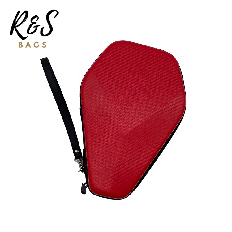 Custom Waterproof Hard Ping Pong Bat Bag Pong Pong Paddle Cover EVA Table Tennis Racket Case