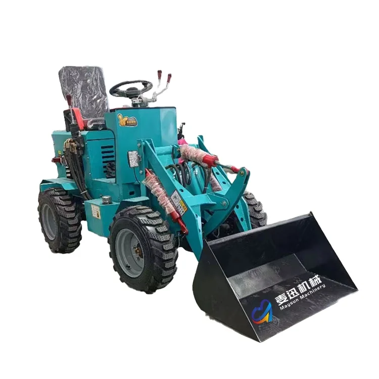 wheel loader cheap construction mini loader front garden shovel articulated battery farm  small wheel loaders