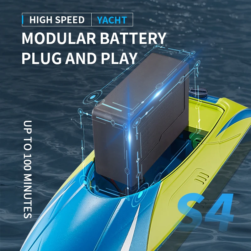 High Speed Racing Remote Control Boat 2.4G hz Control Simulation Model 2023 Radio Control Toys RC Boat Toys