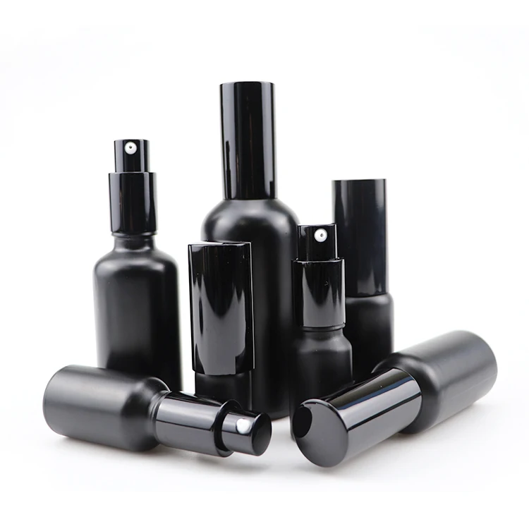 1oz empty coloured cosmetic crystal color container 30ml oil perfume rounded colored black bottles 30 ml spray bottle glass