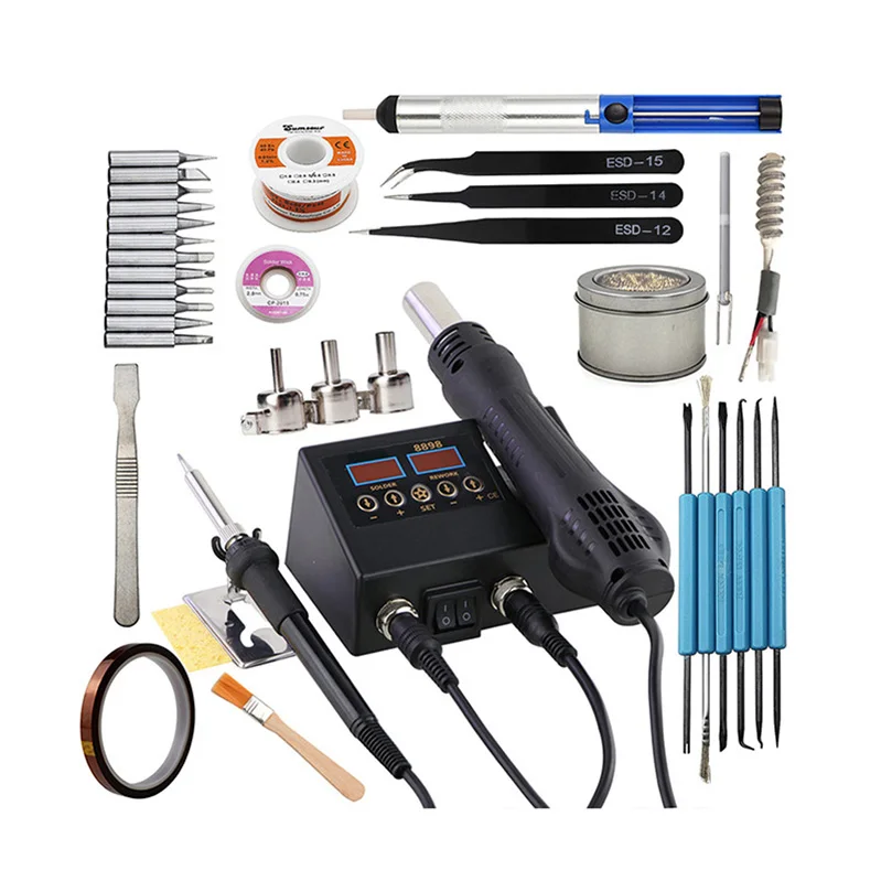 Supply Wholesale Tweezer Soldering Station Soldering Hot Air Station Solder Station Tools