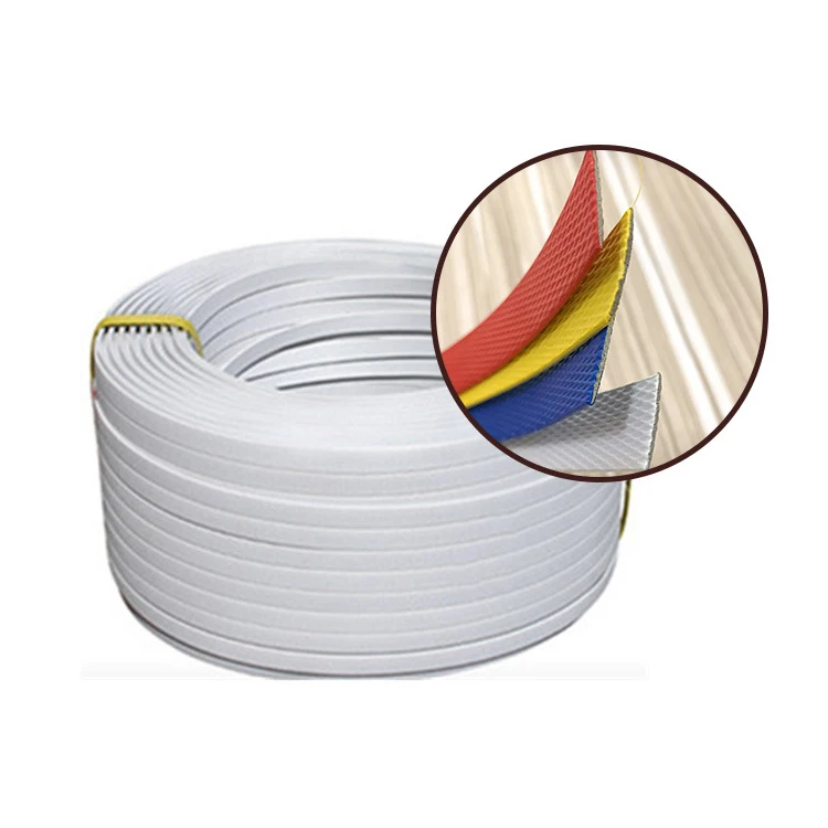 
2021 Custom Colored 5mm PP Packing Strap Plastic Yellow Embossed Durable Strapping Roll 