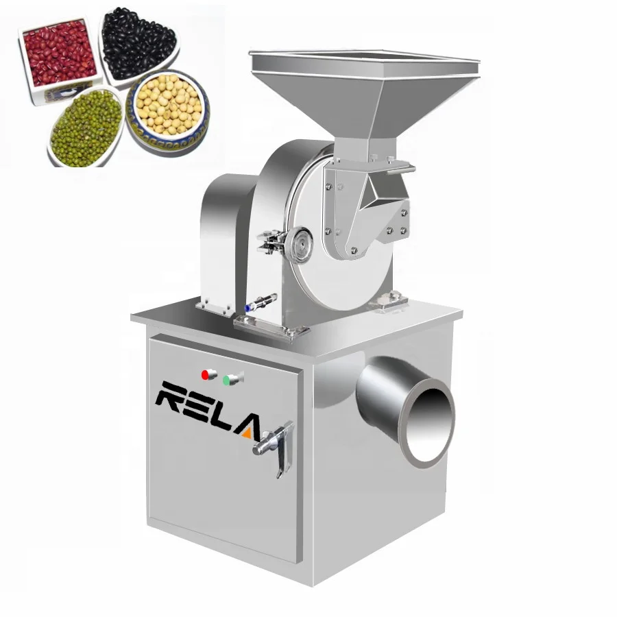 Industrial soy bean red green bean grinder machine herbs powder pulverizer grains bean flour grinding machine