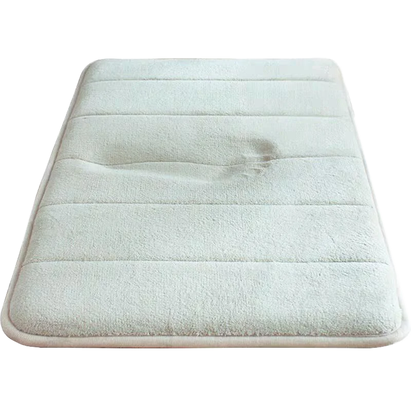 Non slip super water absofption china carpet tufting gun cut pile for bath room