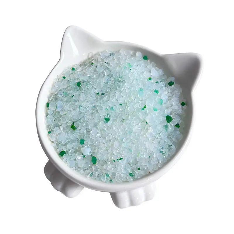 Oem/Odm Easy Clean 3.8L 5L 7.2L 8L Silica Gel Cat Litter Crystal Cat Litter