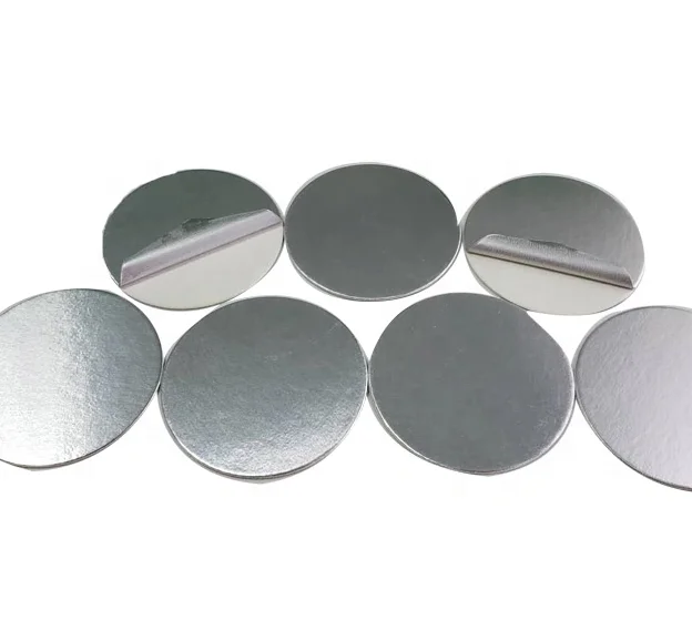 PET Aluminum Induction Bottle Cap Seal Liner with Logo