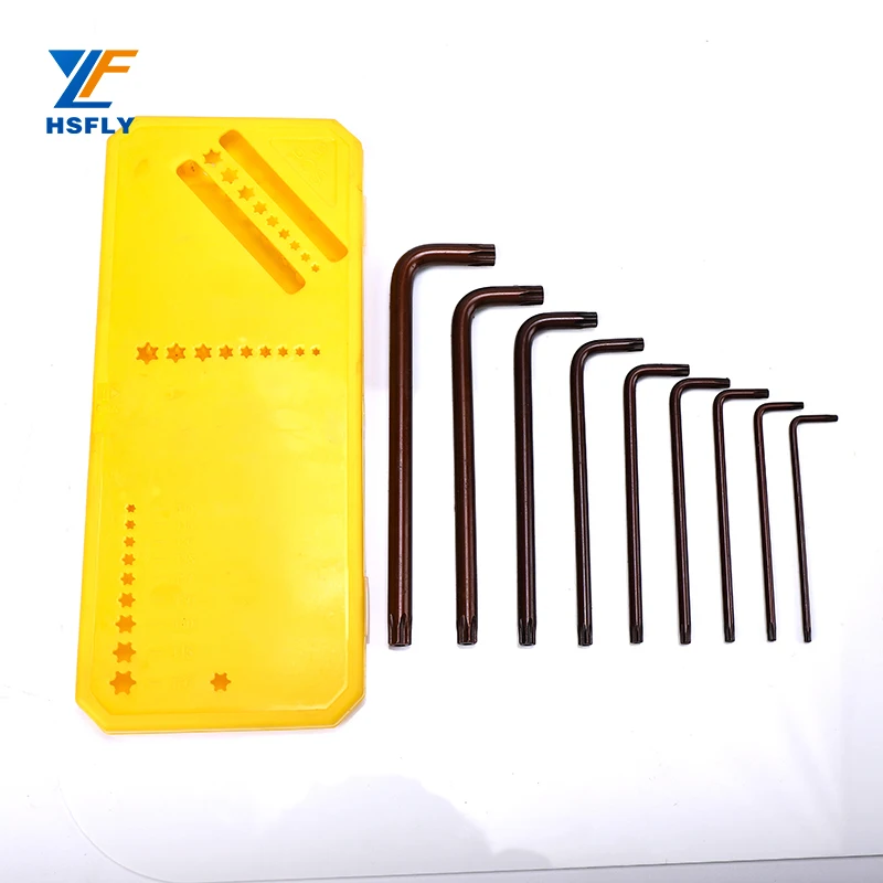 Wholesale Suppliers Hex Key Set Double End Allen Wrench Box Wrench Box Tool  Tosan