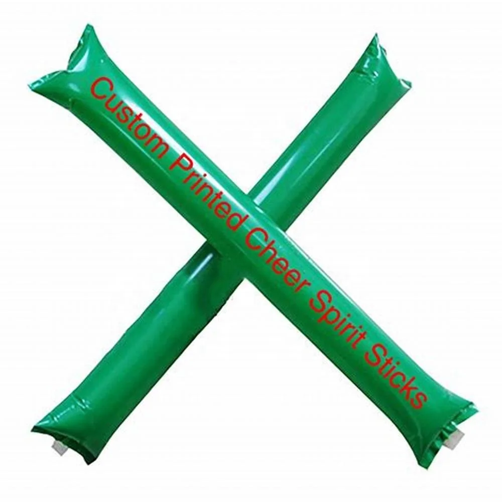 Wholesale Custom Printed PE 0.08mm Cheering Sticker for Noise Maker