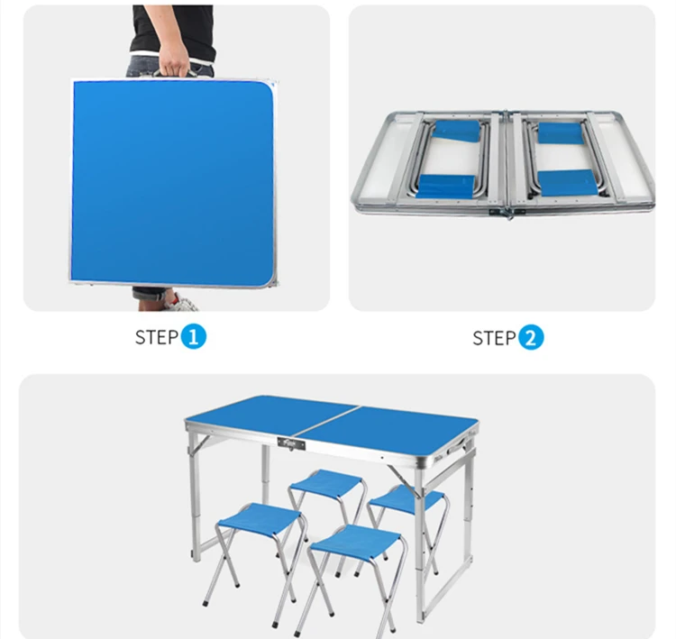 Kitchen Dining Cooking Table Set De Camping Dinning Outdoor Tables