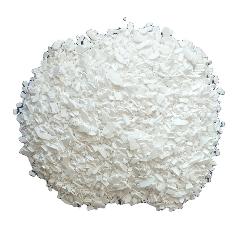 
free flow 74% 77% Dihydrate calcium chloride flakes 