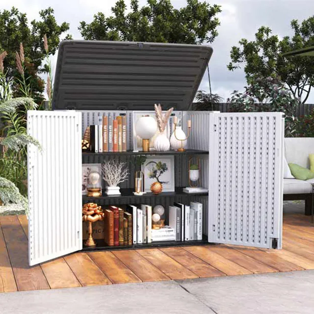 Storage Boxes Bins Outdoor Garden Storage Outdoor Resin Storage Box Bins