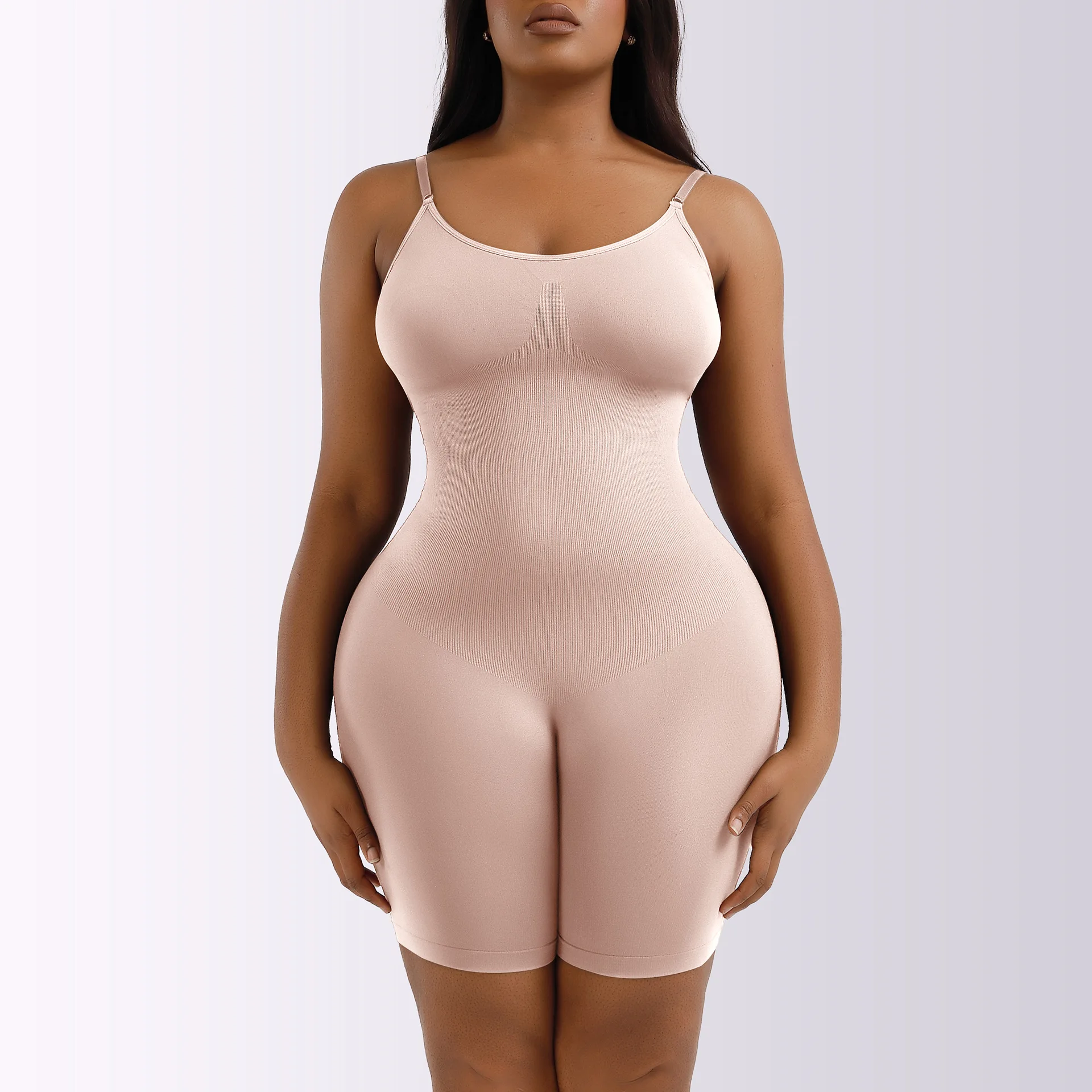 Factory Direct Europe And The United States Rge Size Postpartum Hip Lifting Seamless Shapewear Comfortable Slim Body Shapewear