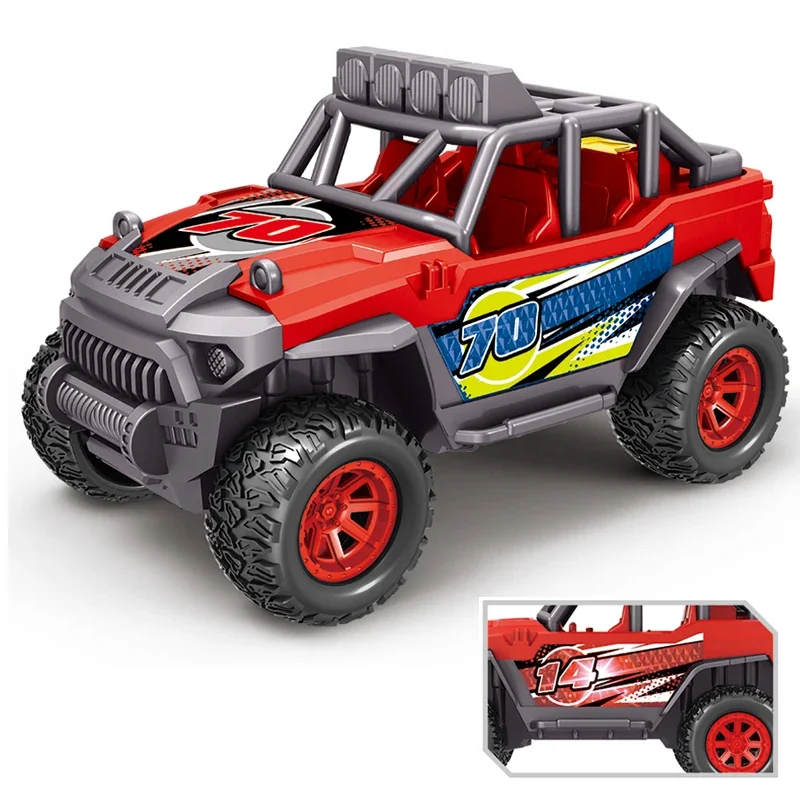 1:18 музыкальное легкое инженерное транспортное средство F1 SUVS Freewheel игрушечный автомобиль инерционный пластиковый Электромобиль игрушка