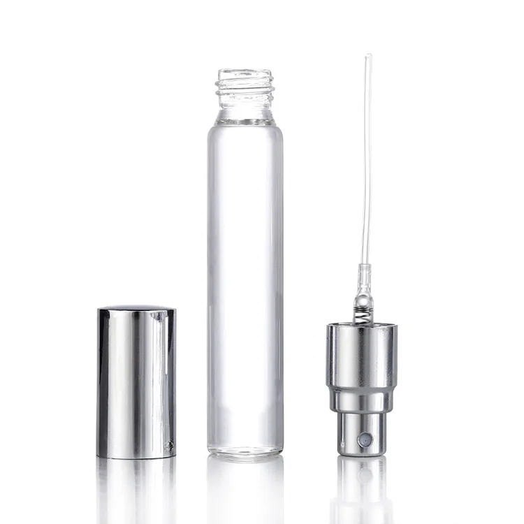 5 8 10 15 ml Round Transparent Car Bottles Car air Freshener Perfume Spray Glass Bottle Aromatherapy Fragra