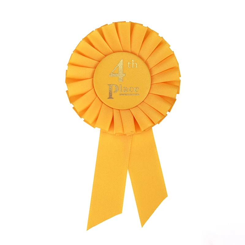 логотип Horse Show Paticipation Happy Birthday Custom Print Высококачественная полиэфирная лента MVP Rosette Award