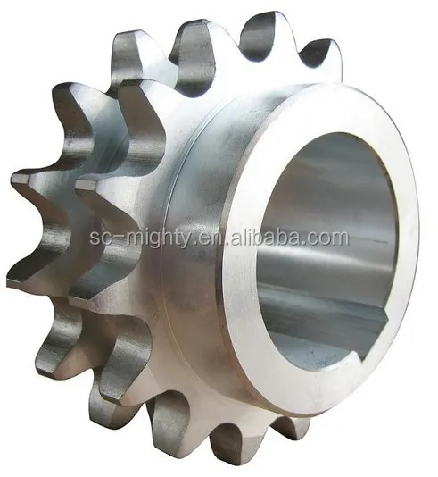 ISO / ANSI Standard  Manufacturer 08B 16B motor Roller Chain Sprocket