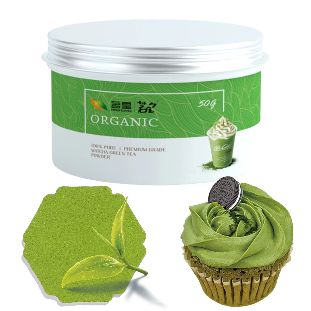 Buy Top Quality Can Packed Custom Logo Ceremonial Grade Organic Nature Japanese Instant Matcha Pure Green Tea Powder