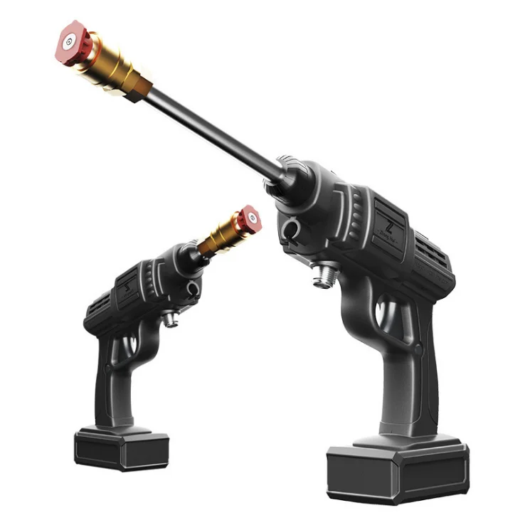 Wireless Car Washer Batteries 20v 2000mah Battery Pressure Sprayer Gun