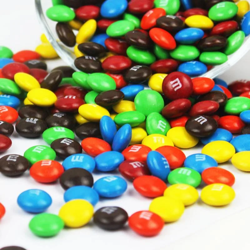 Stainless steel automatic m&m chocolate beans production line