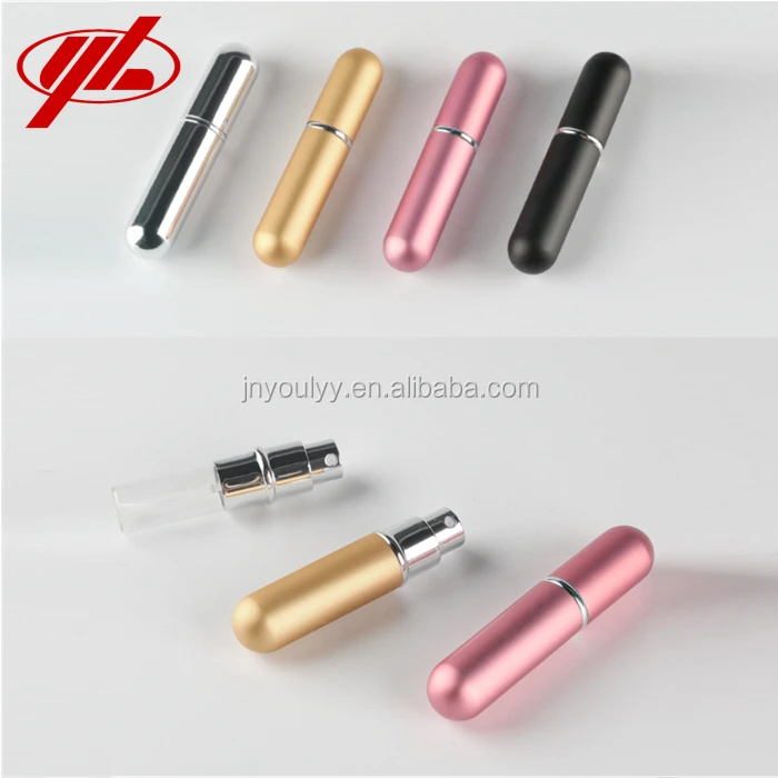 5ml Empty Cosmetic Perfume Glass Bottle Vial with Pump Spray