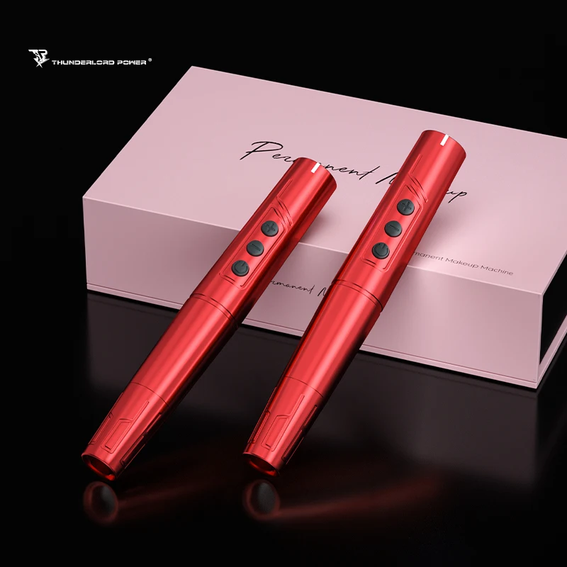 Biomaser manufacturer!TP006 Wireless Tattoo Pen Machine With 2.5MM-3.0MM Stroke for permanent make up