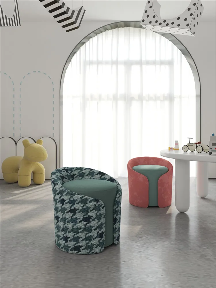 
Hot Selling High Quality Comfortable Modern Single Seat High End Stool Chair 